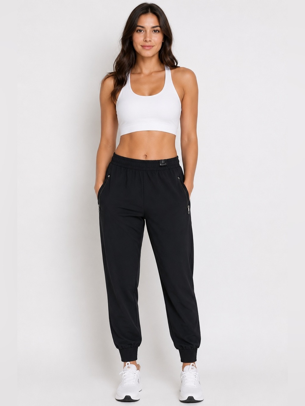 LOLE Black Jogger Pants Size Medium